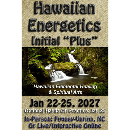 Hawaiian Energetics - Initial  Plus