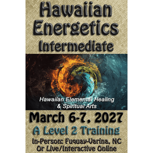 Hawaiian Energetics Intermediate Level Training